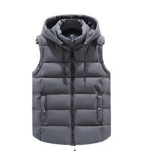 Gilet matelassé d'hiver décontracté pour homme, nouvelle mode, prix abordable, qualité supérieure, logo/couleurs personnalisables, respirant, léger, écologique - Product Image 5