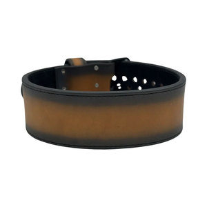 Genuine Suede Leather Single Prong Weightlifting Belt Custom Logo & Color 10MM Powerlifting Belt Gym Squad Workouts <b>Back</b> <b>Support</b> - Product Image 4