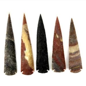 Punta de flecha de ágata India al por mayor, puntas de ágata de 10 pulgadas, punta de flecha hecha a mano de ágata India a la venta - Product Image 1
