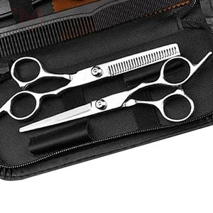 Ensemble de ciseaux professionnels pour cheveux, ciseaux de coiffure, ciseaux à effiler, en acier inoxydable, outil de coupe pour barbier et salon - Product Image 3