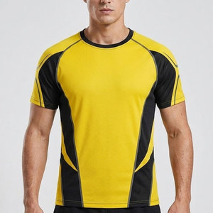 เสื้อยืดออกกำลังกายผู้ชายสไตล์ลำลอง ระบายอากาศได้ดี เหมาะสำหรับยิม วิ่ง เทรนนิ่ง กีฬา และไลฟ์สไตล์แอคทีฟประจำวัน - Product Image 3