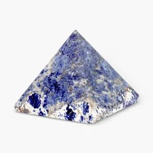Pyramide en pierre naturelle d'agate Chakra, pierre précieuse polie, écologique, décoration intérieure, guérison, Feng Shui - Product Image 3