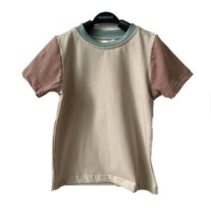 T-shirt en coton 100% à manches courtes pour enfants, garçons, filles, tout-petits, uni, décontracté, tricoté - Product Image 3