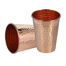 Verre à eau en cuivre martelé de haute qualité, vente en gros, en cuivre pur, très demandé - Product Image 4