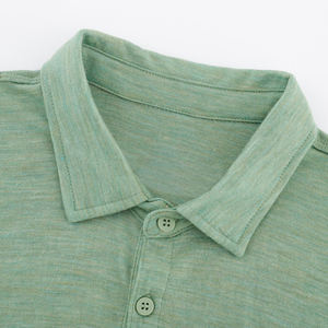 Vêtements de sport, hauts de gamme, vente en gros au Pakistan, fabricant, 100% coton, sur mesure, légers, polos pour hommes, blancs - Product Image 3