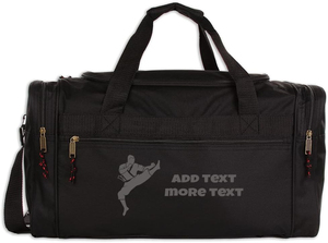 Custom Martial <b>Arts</b> Kit Bag Manufacturer with Multiple Compartments for Gloves, Uniforms and Sports Gear, Private Label Supply - Product Image 3
