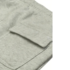 Pantalon de jogging cargo streetwear pour homme, multipoches, en molleton épais, coupe ample, en coton, avec logo personnalisé - Product Image 5