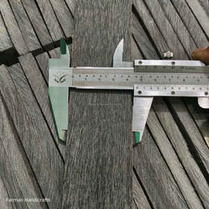 Écailles de corne de buffle noire véritable élégante pour manche de couteau, épaisseur 8-12 mm, matériau de qualité supérieure, fait main, écologique, FARMAN - Product Image 3