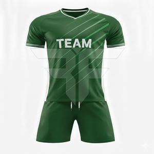 Conjunto de Uniforme de Fútbol Personalizable - 100% Poliéster Ligero y de Secado Rápido, Fabricante de Fábrica, Uniforme de Fútbol Personalizado - Product Image 3