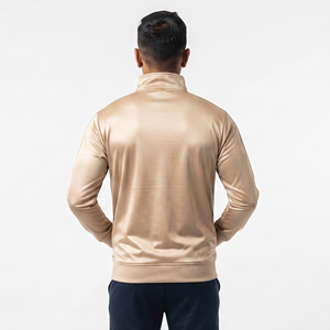 Veste de survêtement personnalisée pour hommes, vente en gros, entraînement sportif, 100% polyester, veste imprimée, fabricant, col montant, vestes de survêtement imprimées - Product Image 2