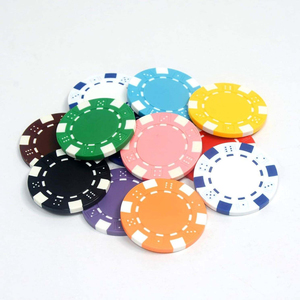 Ensemble de jetons de poker QY écologiques, petits, avec roulettes intégrées, durables, multicolores, universels, bon marché pour casino - Product Image 2