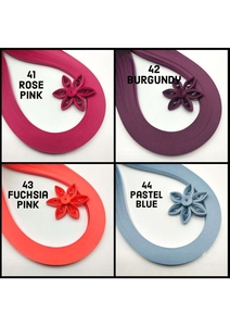 Quilling paper packs for paper crafts greeting cards <b>scrapbooking</b> DIY decorations school projects gifting and wholesale sup - Product Image 3