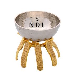 Bol de service personnalisable en acier inoxydable, écologique, de haute qualité, fait main, pour fruits et pâtes, vente chaude - Product Image 3