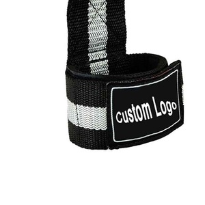 Sangles de poignet en cuir personnalisées 2026 pour haltérophilie et musculation, avec crochets de maintien pour barres de levage - Product Image 4