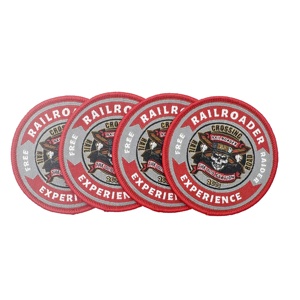 Best customized woven logo patches and private label woven patches with woven patches private brand low MOQ woven patches - Product Image 6