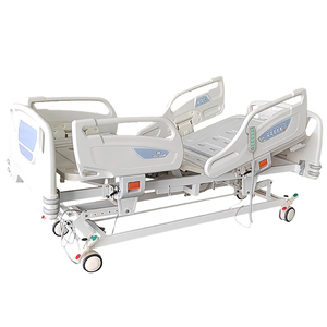 MN-EB005 <span class=keywords><strong>Cama</strong></span> de Hospital Tipo <span class=keywords><strong>Paramount</strong></span> a <span class=keywords><strong>Precio</strong></span> Competitivo, Cinco Funciones, Motor Lineal, Cabecera y Piecera de ABS - Product Image 1