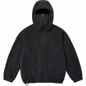 Sweat-shirt d'hiver décontracté unisexe à capuche en polaire violette, coupe ample, coupe-vent, avec poches avant zippées - Product Image 5