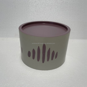 Plateau de service en bois fabriqué à la main de perles de luxe chaudes du Vietnam pour le service de nourriture à la maison ou le cadeau de plateau de chocolat arabe de l'Aïd Ramadan - Product Image 3