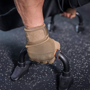 Gants de musculation pour hommes, paume rembourrée, soutien du poignet, respirants, pour l'entraînement, demi-doigts - Product Image 4