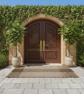 Alfombra de Yute Tejida a Mano de 6 pies x 4 pies, Alfombra de Fibra Natural de Yute, Fabricante de Alfombras Ecológicas para Interiores, Hogar, Hotel, Oficina, Áreas de Alto Tráfico - Product Image 2