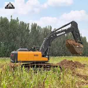 China 60t toneladas excavadora construcción agrícola gran cabina excavadora sobre orugas para carretera - Product Image 1