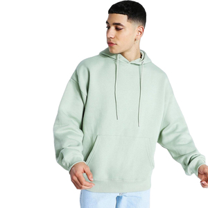 Sweat à capuche oversize pour homme, en coton épais respirant et imperméable, collection hiver 2026, haute qualité, prix raisonnable - Product Image 1