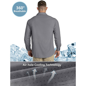 Camisas de trabajo modernas con botones que combinan una apariencia profesional, un ajuste cómodo y una construcción duradera para la actividad laboral diaria. - Product Image 2