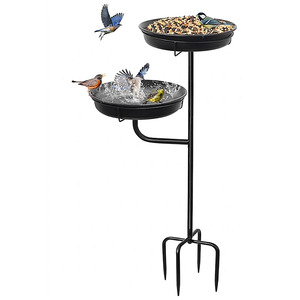 2-IN-1 Bird Feeder and Bird <b>Bath</b> - Product Image 1