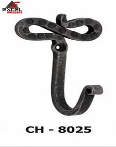 Porte-manteau et porte-chapeau malléable avec poignée design, installation standard sur porte, prix de gros - Product Image 1