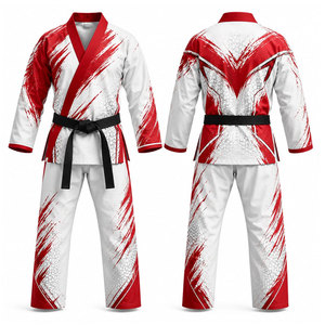 Karate Uniforms Martial Arts Uniform Karate Gis Karate Gi Uniform Custom Packing <b>100</b>% Cotton Sportswear for Adults - Product Image 4
