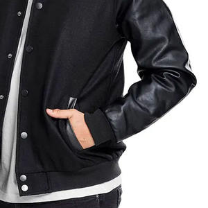 Stylish Color Men's Varsity Jackets by Manufacturer High Quality Customized Logo for Men's Varsity Jackets - Product Image 5