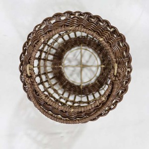 Lanterne en plastique écologique et durable faite à la main, forme cylindrique avec poignée pour la décoration de la maison, décorations de Noël et de mariage - Product Image 5