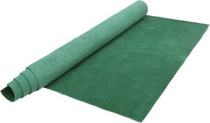Green Suede Leather Sheet Soft <b>Split</b> Cow Hide for Bags Pouches Gloves Furniture Car Seats - Product Image 3