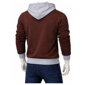 เสื้อฮู้ดซิปผู้ชาย ผ้าโพลีเอสเตอร์/คอตตอน ระบายอากาศได้ดี แขนยาว ดีไซน์พิมพ์ลายและโลโก้ตามสั่ง เสื้อฮู้ดและเสื้อสเวตเชิ้ตผู้ชาย - Product Image 2