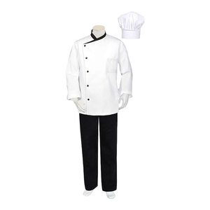 Uniforme de chef de qualité supérieure, uniforme de chef premium, construction durable avec un design confortable et des fonctionnalités pratiques - Product Image 1
