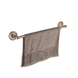Porte-serviettes en laiton massif de qualité supérieure Support mural pour la maison Hôtel Villa Salle de bain et cuisine Utilisation suspendue Support en métal - Product Image 1