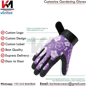 Guantes de Jardinería Premium, Guantes de Protección Transpirables con Agarre y Soporte para Trabajos en el Jardín, Suministro al por Mayor OEM - Product Image 3