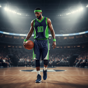 Latest Design Customized Breathable Basketball Uniform for Youth OEM ODM Custom Sublimated Athletic Sportswear Quality Uniform - Product Image 3