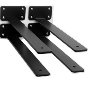 Acacia Wood Industrial Design Wall <b>Shelves</b> Iron <b>Brackets</b> Storage Function <b>for</b> Living Room-OEM Custom Wholesale | Aqudus Saleem - Product Image 6