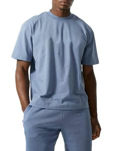 Conjunto de ropa deportiva con estampado de logotipo personalizado para hombre, camiseta informal de dos piezas de color sólido, pantalones cortos, talla XL para chándal de verano - Product Image 5