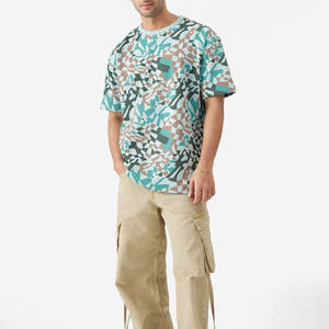 T-shirt tendance pour homme, taille XXL, 2025 |   100% coton, coupe ample à épaules tombantes |   Parfait pour les impressions personnalisées sur les vêtements AWALINE - Product Image 4