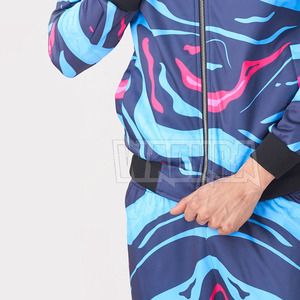 High Quality Custom Size Sublimation <b>Tracksuits</b> Jogging Suits Oversized Men Sublimation <b>Tracksuit</b> - Product Image 5