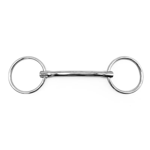 Más Vendido: Bocado de Acero Inoxidable de Doble Articulación con Eslabón Francés y Anillo Suelto, Premium para Equitación, Bocado Deportivo de Lujo OEM - Product Image 1