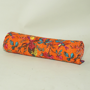 Handmade Bohemian Kantha Quilt Cotton <b>Bedspread</b> Reversible Floral Bird Print All-Season Lightweight Blanket Home Rajasthan RR - Product Image 2