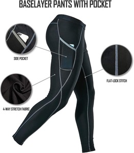 Custom <b>Men</b> <b>Compression</b> <b>Shorts</b> With Pocket Quick Dry 4 Way Stretch Gym Running Fitness Sports Base Layer OEM Wholesale Apparel - Product Image 3