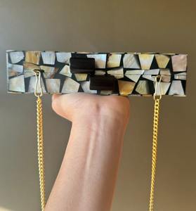 Bolso de Mano de Nácar al por Mayor, Disponible OEM/ODM, Cierre de Concha Iridiscente - Product Image 3