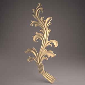 Classic Embossed Aluminum Ornament <b>Leaf</b> Hollow Design for Fencing Trellis Gates Decoration - Product Image 3