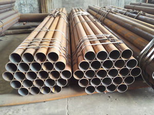 고강도 API 인증 ASTM 표준 <span class=keywords><strong>ERW</strong></span> 탄소강 파이프 석유 및 보일러 응용을 위한 중장비 내구성 구조 - Product Image 3