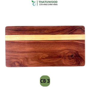 เขียงไม้ทรงกลมพร้อมด้ามจับ ยี่ห้อ Thinh Tung Thinh ผลิตในเวียดนาม บรรจุภัณฑ์ชิ้นเดียว - Product Image 2