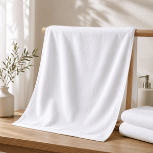 Serviettes de bain personnalisées avec logo, coton de haute qualité, brodées, pour cadeaux d'entreprise, conception OEM, vente en gros, faible MOQ - Product Image 6